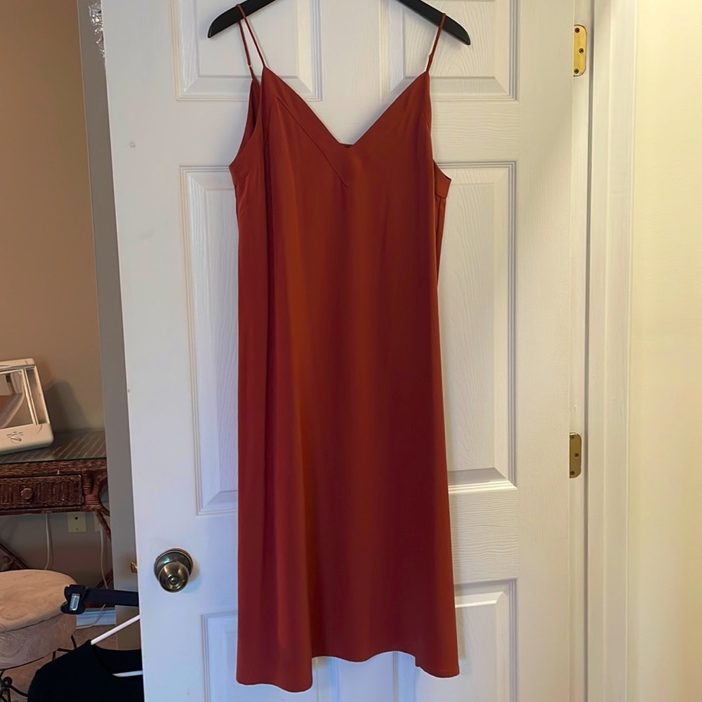 Cuyana Silk Slip Dress Sz L
